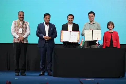 સિંગાપોર અને ભારતે મેરીટાઇમ ડિજિટલાઇઝેશન અને ડીકાર્બોનાઇઝેશન પર સહયોગ કરવા માટે હેતુ પત્ર પર હસ્તાક્ષર કર્યા