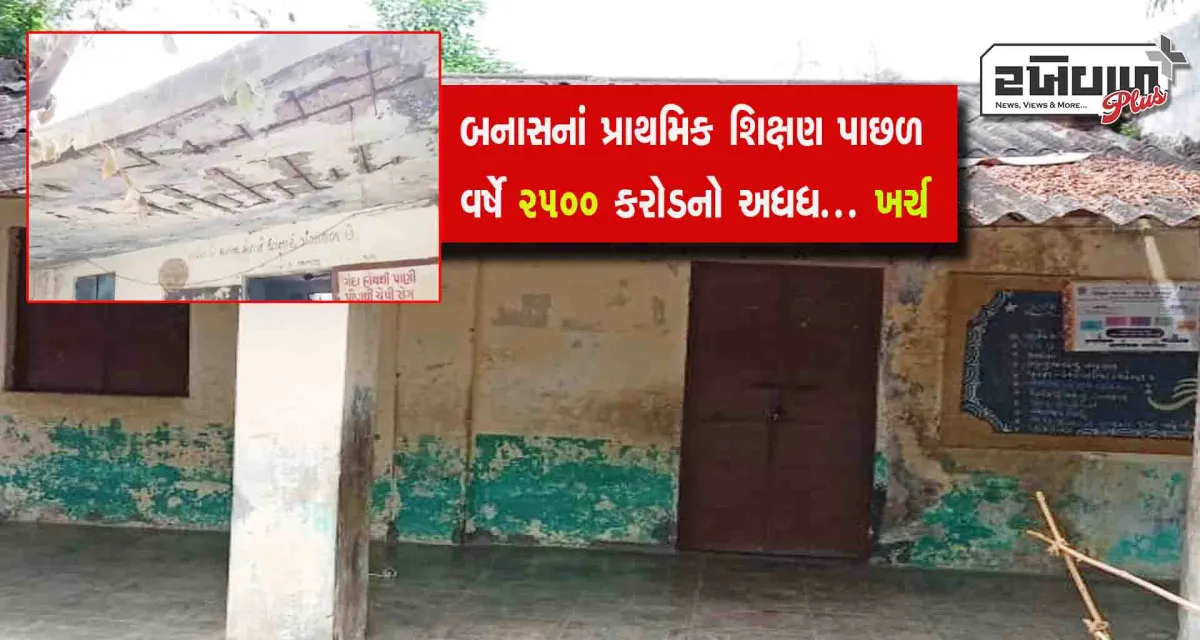 બનાસનાં પ્રાથમિક શિક્ષણ પાછળ વર્ષે 2500 કરોડનો અધધ... ખર્ચ