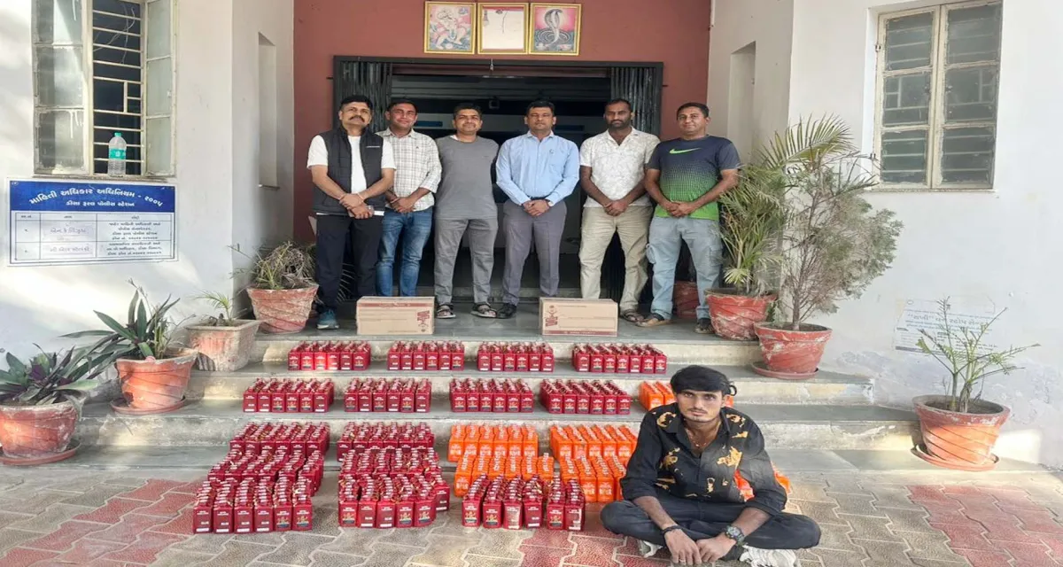 ડીસા નજીકથી 3.57 લાખનો વિદેશી દારૂ, આઈસર ટ્રક ડ્રાઈવરની ધરપકડ
