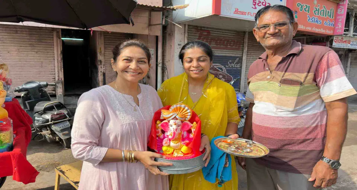 પાટણ શહેર સહિત સમગ્ર જિલ્લામાં ગણેશ ઉત્સવ નો ભક્તિમય માહોલમાં પ્રારંભ