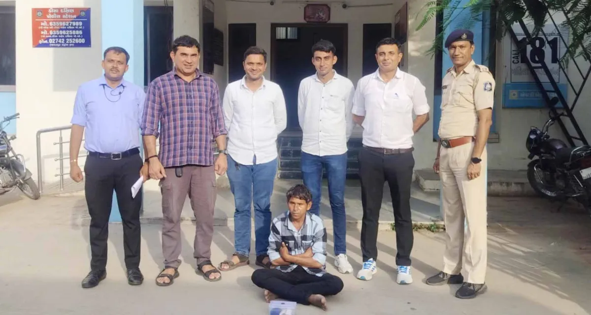 ડીસાના જીઆઈડીસી વિસ્તારમાં થયેલ ચોરીનો ભેદ ગણતરીના કલાકોમાં ઉકેલાયો