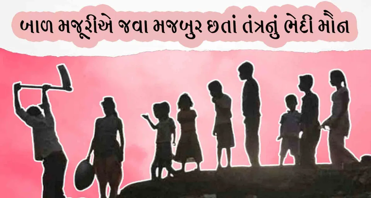 બનાસમાં બાળ મજૂરી,માસુમોનું ભણતર અને જીવ બન્ને જોખમમાં !