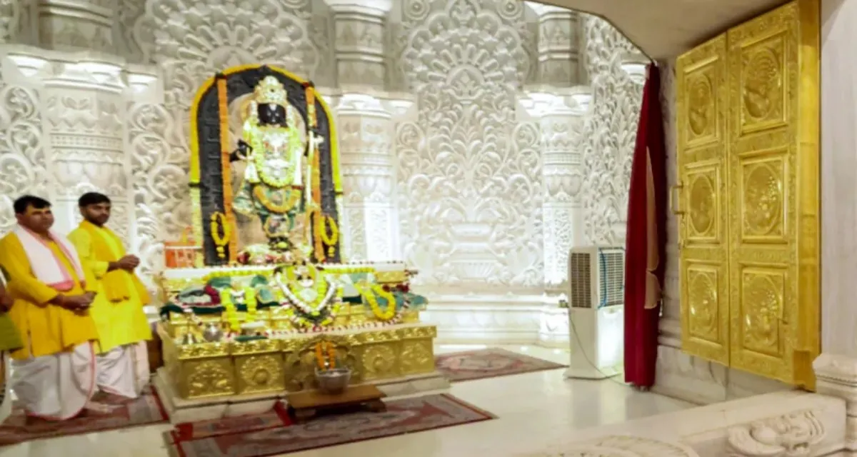 રામ લલ્લાને ઠંડીથી બચાવવા માટે અયોધ્યામાં ખાસ વ્યવસ્થા કરવામાં આવી