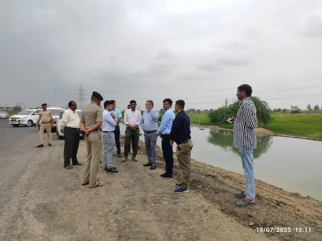 અમદાવાદ રાજકોટ નેશનલ હાઇવે પર સ્થિત પુલને પહોળો કરવાની કામગીરી ઝડપથી પૂર્ણ કરવા સૂચન કર્યા