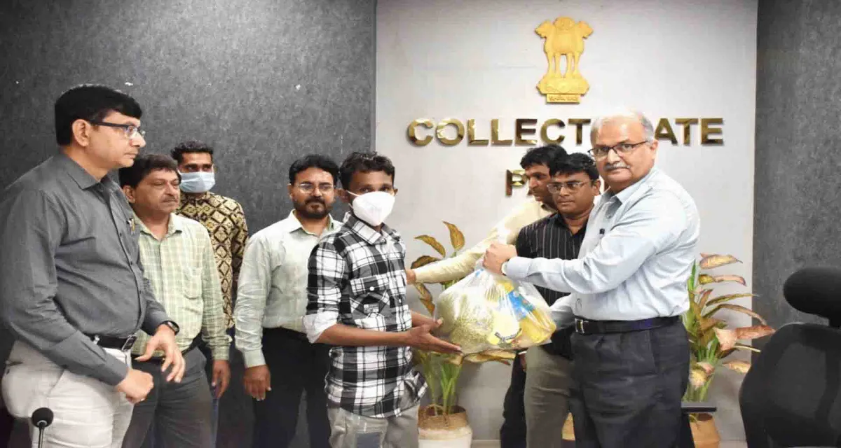 પાટણ કલેકટરના વરદ હસ્તે ક્ષય રોગના દર્દીઓને પોષણ કીટ અર્પણ કરાઇ
