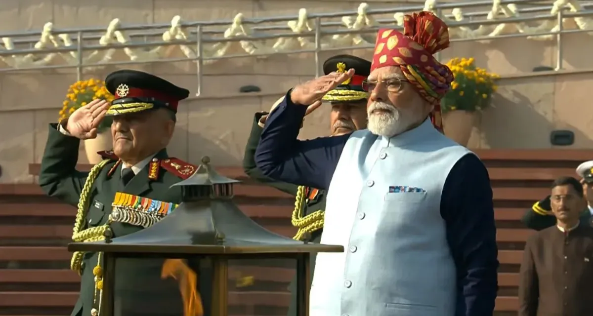 પ્રજાસત્તાક દિવસ 2026: PM મોદીએ ગણતંત્ર દિવસ પર પહેરી મરૂન પાઘડી, જાણો કેમ હતી ખાસ...