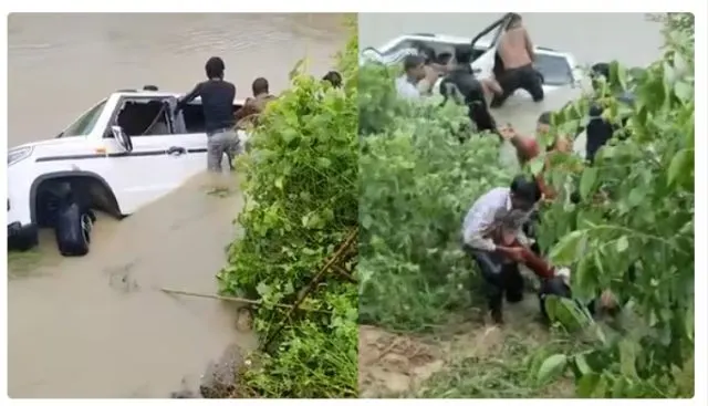 યુપીના ગોંડામાં વાહન નહેરમાં ખાબકતાં 3 બાળકો સહિત 11 લોકોના મોત