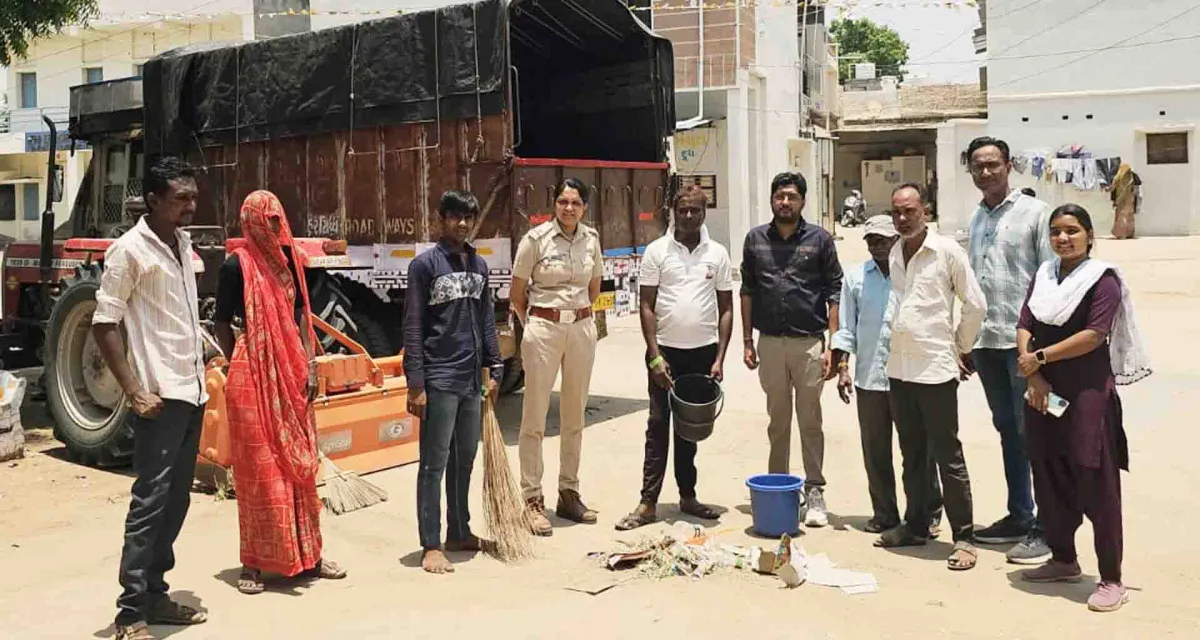 મહેસાણા જિલ્લામાં વિશ્વ પર્યાવરણ દિવસ અંતર્ગત પ્લાસ્ટિક નાબૂદી ઝુંબેશ હાથ ધરવામાં આવી