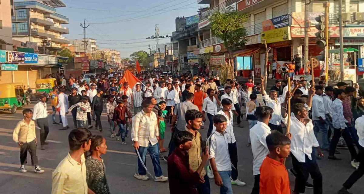 પાલનપુરના રામનવમી પર્વની ઉત્સાહભેર ઉજવણી કરાઇ