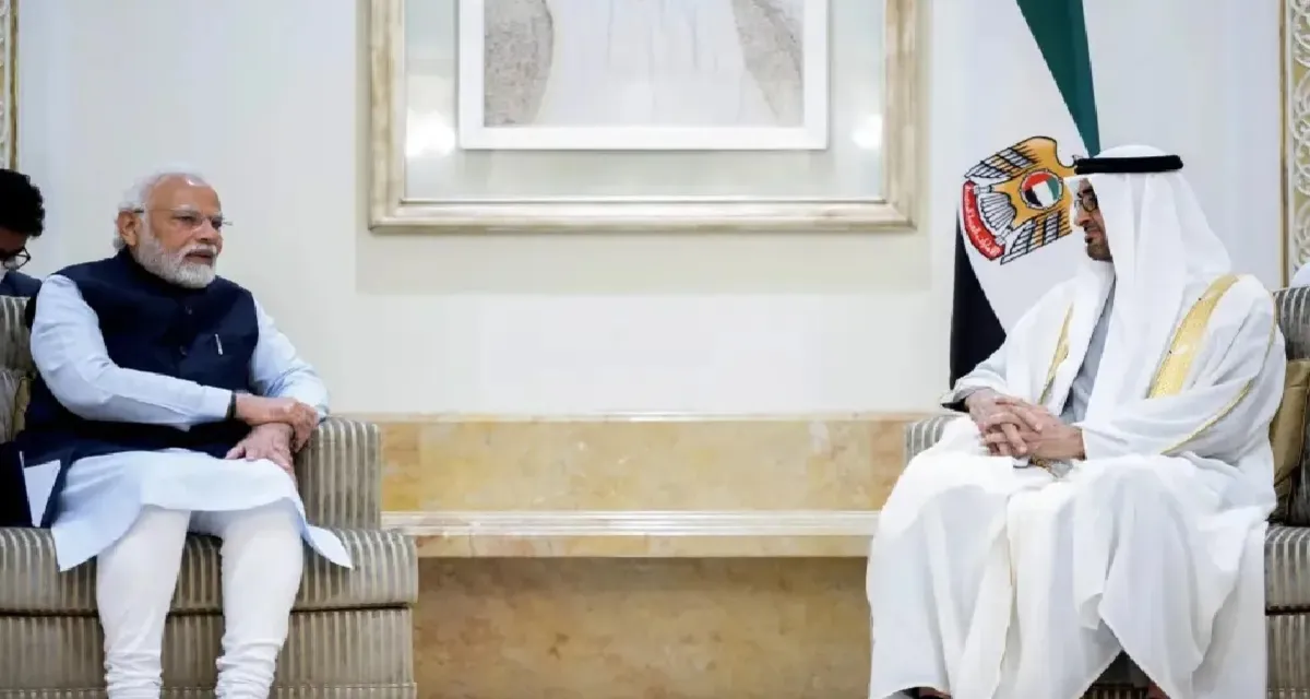 પીએમ મોદીએ UAE ના રાષ્ટ્રપતિ સાથે વાત કરી