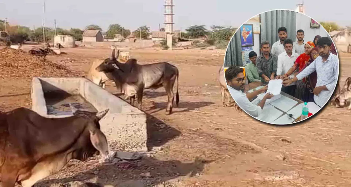 ઉનાળાની કાળ ઝાળ 45 ડીગ્રી ગરમી માં વાવ સુઇગામ પંથક પાણી સંકટ માટે પાણી ચોરો જવાબદાર