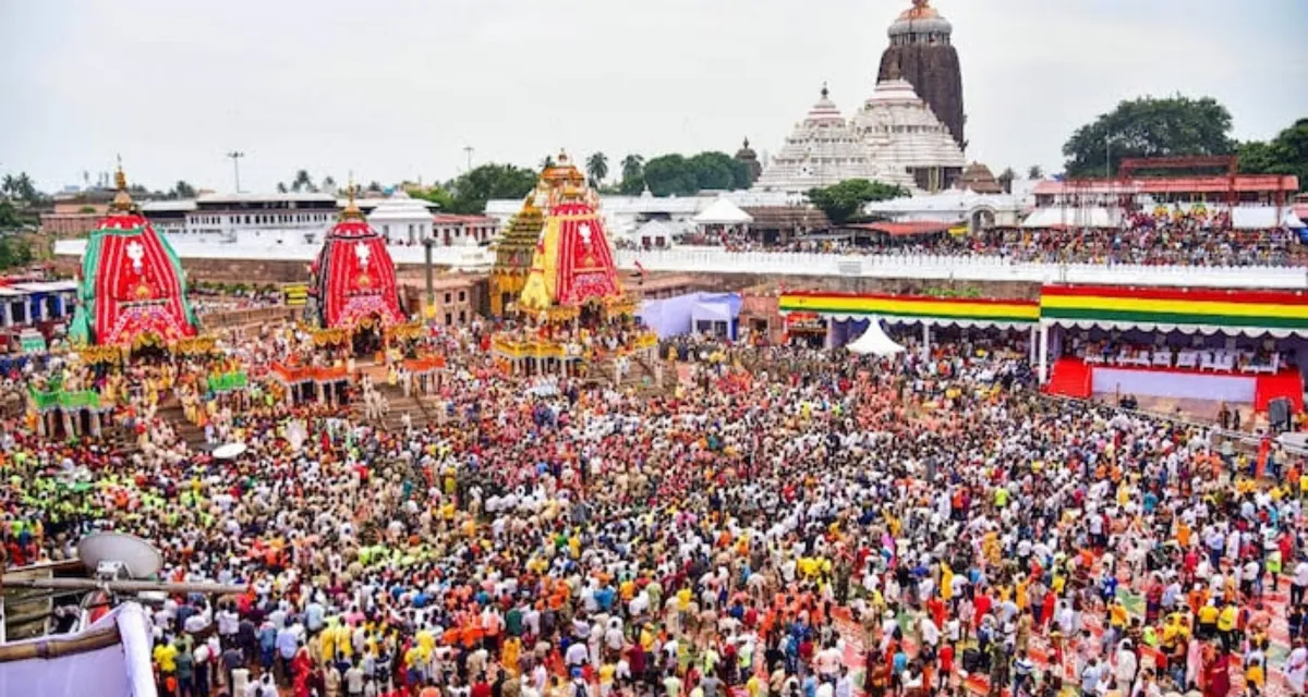 પુરી રથયાત્રા દરમિયાન ગરમી અને ભીડ વચ્ચે લગભગ 625 લોકો બીમાર પડ્યા