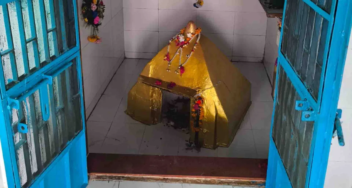 ઊંઝા કામલી રોડ પર આવેલા ઝાપડા મહારાજના મંદિરે તસ્કરો ત્રાટકયા