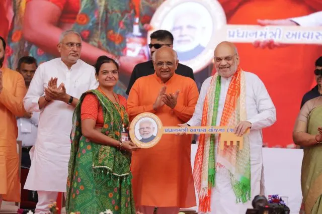 કેન્દ્રીય ગૃહ મંત્રી શ્રી અમિત શાહના હસ્તે રૂ.૧૫૯૩ કરોડનાં કુલ ૯૪ વિકાસકાર્યોનું લોકાર્પણ-ખાતમુહૂર્ત