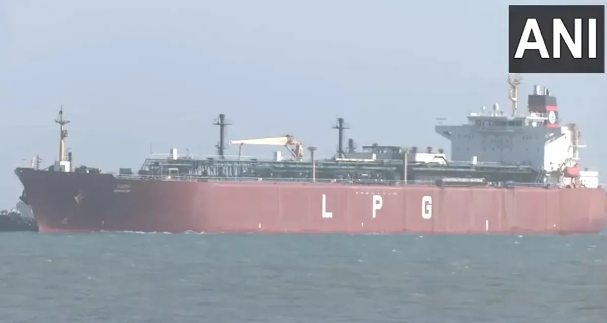 LPG ટેન્કર 'શિવાલિક' મુન્દ્રા બંદરે પહોંચ્યું